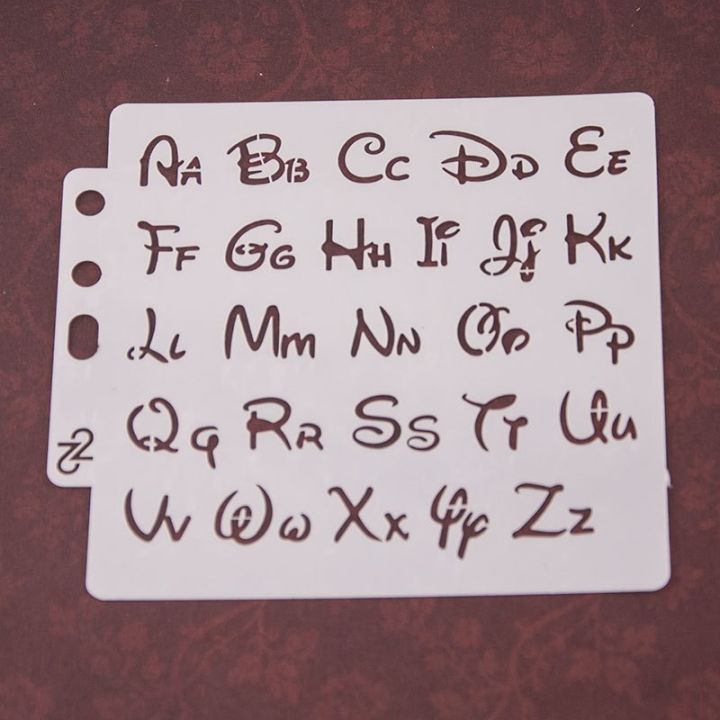 13ซม-s64อักษรตัวอักษรแบบทำมือสมุดภาพภาพวาดลายฉลุระบายสีแม่แบบลายนูนสำหรับชิ้นตกแต่งการ์ดกระดาษอัลบั้ม