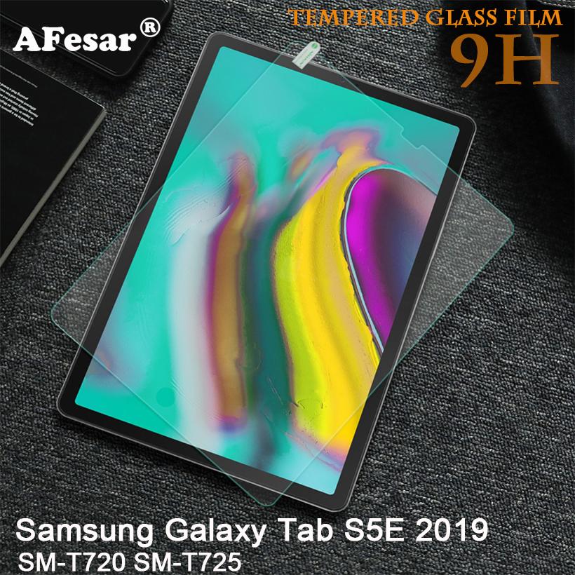 IVSO Screen Protector for Samsung Galaxy TAB S5e, Wi-Fi 10.5 2019 Release Tablet No-Bubble LTE HD Clear Tempered Glass Screen Protector Compatible with Samsung Galaxy Tab S5e SM-T720 SM-T725 