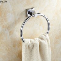 ✠✒ Base all-copper pendant bathroom rack square towel ring European style stainless steel towel ring hotels DyuIhr