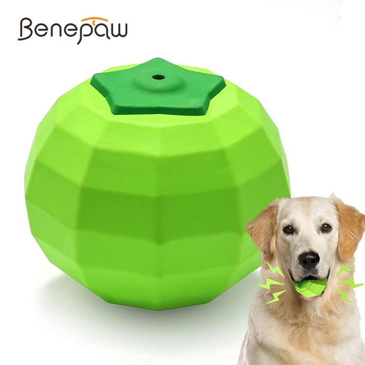 Dog Toys for Aggressive Chewers Rubber Interactive Puppy Ball