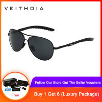 VEITHDIA แว่นกันแดด Polarized แว่นตากันแดด แว่นโพลาไรซ์ สินค้ามาใหม่ สำหรับผู้ชาย - 3088