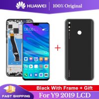 6.5 For Huawei Y9 2019 Lcd JKM-LX1 JKM-LX2 JKM-LX3 Touch Screen Digitizer Enjoy 9 Plus Display Assembly Free Battery cover