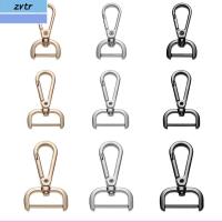 ZVTR หัตถกรรมเครื่องหนัง โลหะ DIY พวงกุญแจ แหวนแยก ปลอกคอ Carabiner Snap หัวเข็มขัด สายรัดกระเป๋า ตะขอเกี่ยวที่ถอดออกได้ กุ้งก้ามกราม