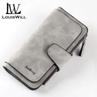LouisWill Women Wallet Long Clutch Purse PU Leather Hand Bag Large Capacity Card Holder Zipper Coin Purse Fashion Money Bag for Girls Ladies