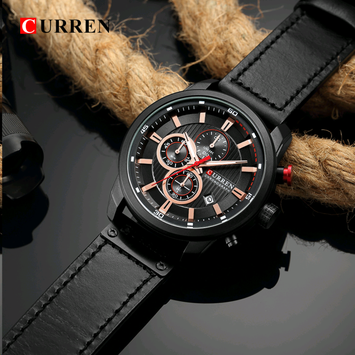 curren-8291-fashion-quartz-men-watch-og-digital-chronograph-leather-mens-watches-casual-sport-waterproof-male-clocks