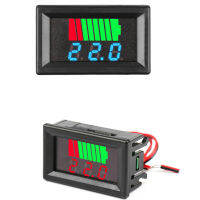 รถแบตเตอรี่ตัวบ่งชี้ระดับการชาร์จ12V 24V 36V 48V 60V 72V ความจุ Meter Tester จอแสดงผล LED Tester โวลต์มิเตอร์