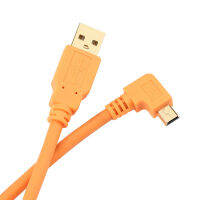 usb2.0 มินิ 5p สายกล้องข้อศอกสายกล้องดิจิตอลต่อกล้อง usb2.0 สายข้อมูล