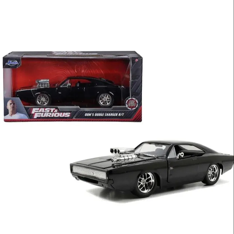 1:24 Dodge Charger 1970 Fast & Furious Alloy Car Diecasts & Toy