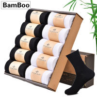 10 PairsLot Men Bamboo Socks 2020 nd New Casual Business Clothe Socks Mens Dress Bamboo Fiber Long Sock For Gifts Size39-45
