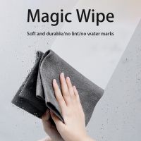 5/10PCS Thickened Magic Cleaning Cloth No Watermark Glass Wiping Rag Reusable Mirrors Window Glass Washing Cloth Kitchen Towel