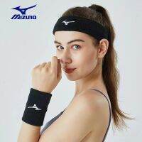 Mizuno ที่คาดศีรษะเคลื่อนไหวด้วยสำหรับวิ่งผู้หญิงและผู้ชายดูดซับแบดมินตันฟิตเนสที่คาดผมที่หน้าผากนักบาสเก็ตบอลชาวอเมริกันป้องกันเหงื่อของผู้ชาย