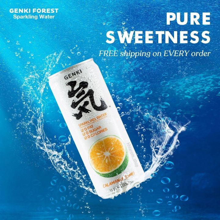 ยกลัง8-24กระป๋อง-โซดากลิ่นผลไม้-น้ำโซดา-genki-forest-sparkling-water-1กระป๋อง-330ml-จำน่าย-8-24-กระป๋อง-มีหลายรสชาติ-ซ่าสดชื่น-0แคล-0น้ำตาล