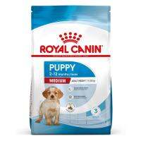 Royal Canin Medium Puppy Dog Food ขนาด 15 กิโลกรัม อาหารลูกสุนัข แบบเม็ด พันธุ์กลาง