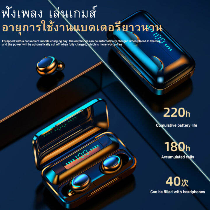 ซื้อ-1-แถม-1-หูฟังบลูทู-ธ-ไร้สายสเตอริโอบลูทู-ธ-5-0-หูฟังมินิพร้อมหูฟังไมโครโฟนหูฟังไร้สายบลูทู-ธ-ชุดหูฟังสเตอริโอกันน้ำหูฟังกีฬาพร้อมไมโครโฟนส