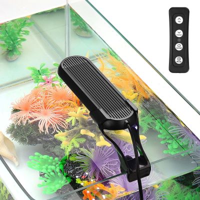 USB คลิปไฟแอลอีดีตู้ปลาขนาดเล็กบนไฟตกแต่งตู้ปลาหญ้าขนาดเล็กถังจัดสวน14สีสำหรับตู้ปลาปลา Acuario