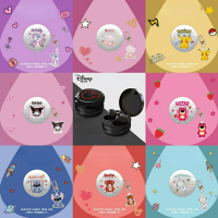 READY STOCK! For Disney T5 Case Cute Interesting Cartoon Laurel Dog for Disney T5 Casing Soft Earphone Case Cover