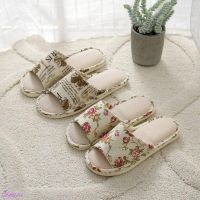 Linen Indoor Home Slippers For Men And Women Household Commodities Slippers New