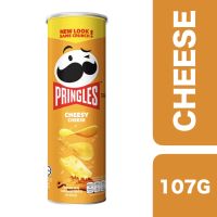 New arrival?? ( x 2 ชิ้น) ?Pringles Cheesy Cheese 107g ++ พริงเกิลส์ รสชีสซี่ชีส 107 กรัม