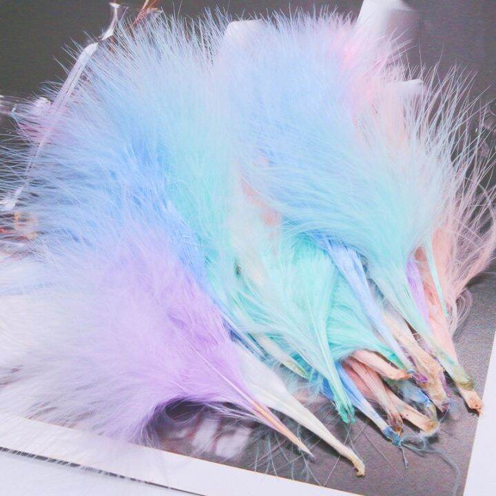 8-12cm-colored-plumas-turkey-marabou-feather-fluffy-wedding-decorations-handicraft-accessories