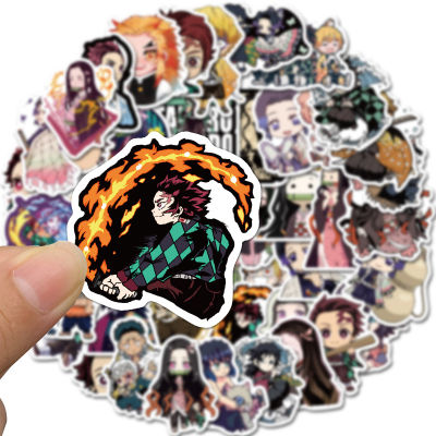 (A) สติ๊กเกอร์ดาบพิฆาตอสูร Kimetsu no Yaiba ดาบพิฆาตอสูร Demon Slayer sticker สติ๊กเกอร์ (4-7 cm / 50 ชิ้น) ของสะสม ของเล่น ของเล่นถูกๆ ของเล่นเด็ก 🇨🇳