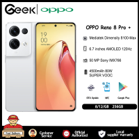 OPPO Reno8 Pro Plus 5G สมาร์ทโฟน8GB  Dimensity 8100-MAX 6.7นิ้ว 120Hz  AMOLED 50MP Triple กล้อง reno 8 Pro + โทรศัพท์มือถือ GooglePlay