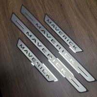 DOOR SILL STRIP Car Accessorise Stainless Steel Scuff Plate Door Sill Cover For Ford Maverick 2021 2022 2023