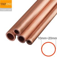 12x1mm T2 copper pipe tube OD20 outer diameter 20mm many wall thickness copper pipe Capillary Hollow copper tube brass tube 19x1 Wires Leads Adapters