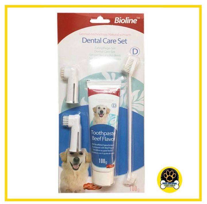 Bioline Dental Care Set 100g (Beef Flavor) Lazada PH