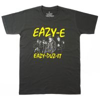 Lectro Eazy E Rapper ในกลุ่มและ XS-6XL เสื้อแขนลำลองขาสั้นพิมพ์ลายเสื้อยืดผู้ชายผ้าฝ้าย100% ของขวัญวันเกิดขนาดพิเศษ