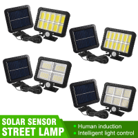 Solar Light Outdoor Human Sensor Wall Street Lamp Garden Lawn Split Type Light Garden Courtyard Sensor Street Light