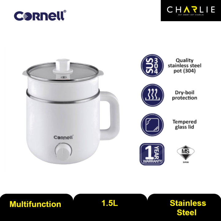 CORNELL CMCS1500X 1.5l MINI MULTI COOKER Lazada