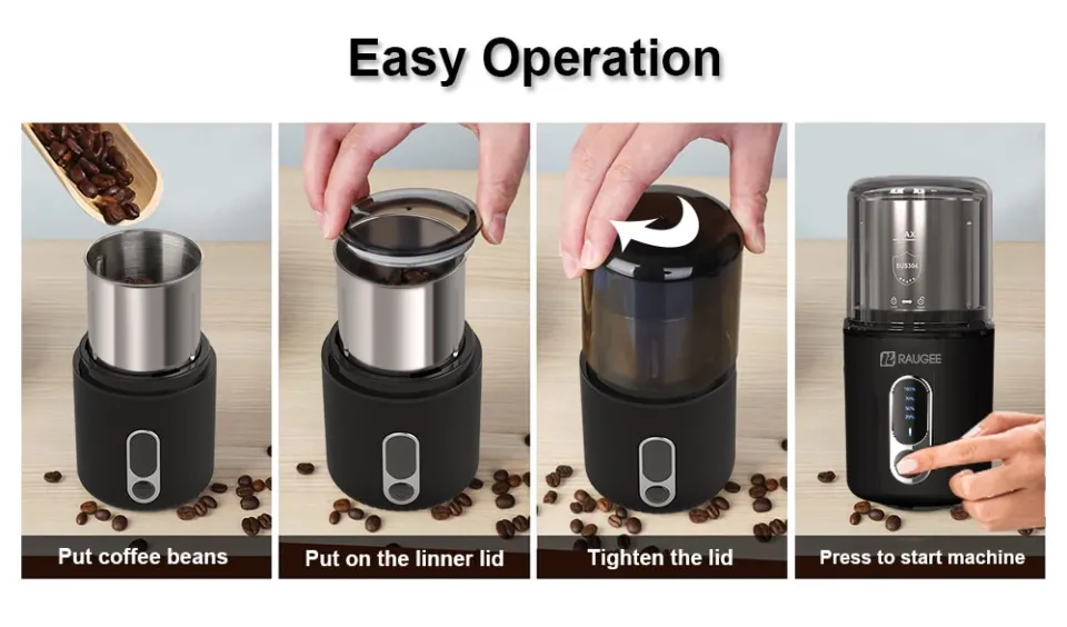 Coffee Grinder Electric Espresso PM06 Coffee Bean Grinder