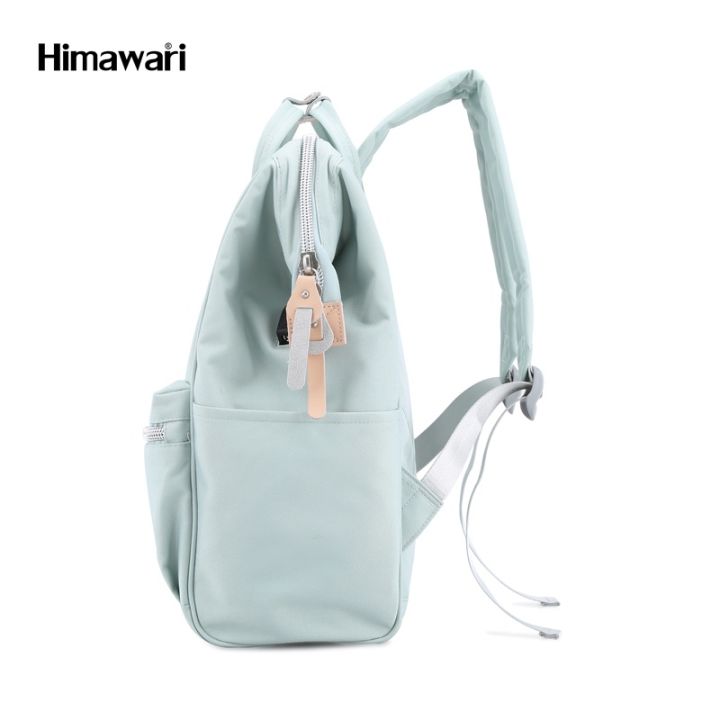 กระเป๋าเป้สะพายหลัง-ฮิมาวาริ-himawari-backpack-with-usb-charging-14-laptop-compartment-light-green-1881