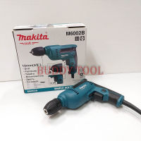 สว่าน MAKITA M6002B  สว่านมากีต้า 3 หุน 450 วัตต์ ของแท้ KEYLESS Chuck ปรับรอบ ซ้าย-ขวา