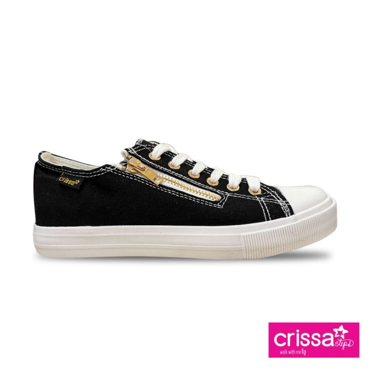 HHS Crissa Steps Ladies Lace Up Shoes Csc06-0746 (Black) | Lazada PH