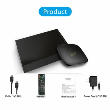 Satélite Digital Receptor 1080P HDMI DVB-T2 Tv-Box VGA / Av