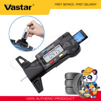 Vastar Car Digital Tyre Tire Tread Depth Gauge Meter Measurer Tool Caliper Thickness Gauges Tread Brake Pad Shoe Tire Monitoring System