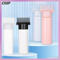 CXXP บรรจุภัณฑ์ของเหลว ขวดทำสีผม พร้อมหวีสำหรับสาง เครื่องมือทำผม โถใส่รากผม แบบพกพาได้ พีพี/พีอี ขวดแชมพูสระผม ในร่ม