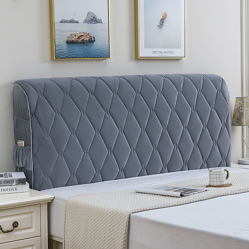 Details about   Luxury Thick Quilted Headboard Cover Soft Bedhead Back Decor Protector Slipcover 