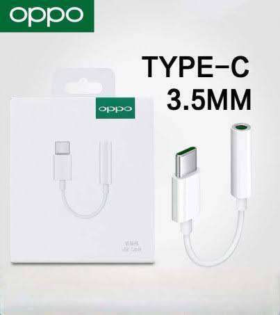 ตัวแปลงหูฟัง-oppo-type-c-to-3-5mm-ตัวแปลงสาย-ตัวต่อหูฟัง-หางหนูoppo-ใช้สำหรับรุ่น-a96-a75-a76-r17pro-findx-findx2pro-reno6-reno6pro-reno6z-reno7-reno8