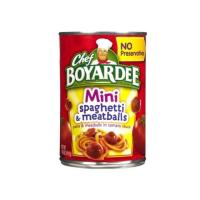 (แพ็ค 2) Chef Boyardee Mini Spaghetti &amp; Meatball 145oz