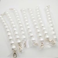 DDCCGGFASHION Womens DIY Sweet Faux Pearl Beaded Handbag Strap