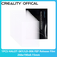 Creality Official 3D Printer Parts HALOT-SKY/LD-006 FEP Release Film 1 PCS 266×190×0.15mm Heat Resistance for HALOT-SKY/LD-006 Collars