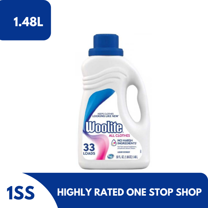 Woolite All Clothes Liquid Detergent, 1.48 Liters Lazada PH