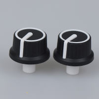 Sun 2pcs 25*25.5mm Rubber Half SHAFT KNOB Potentiometer ROTARY Encoder Volume SWITCH