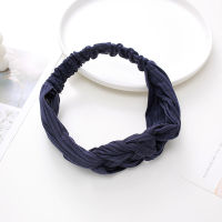 Braid Twist Striped Hairbands Hair Accessories Face Wash Headband Knitted Hair Band Chinese Knot Headwrap Elastic Hair Band