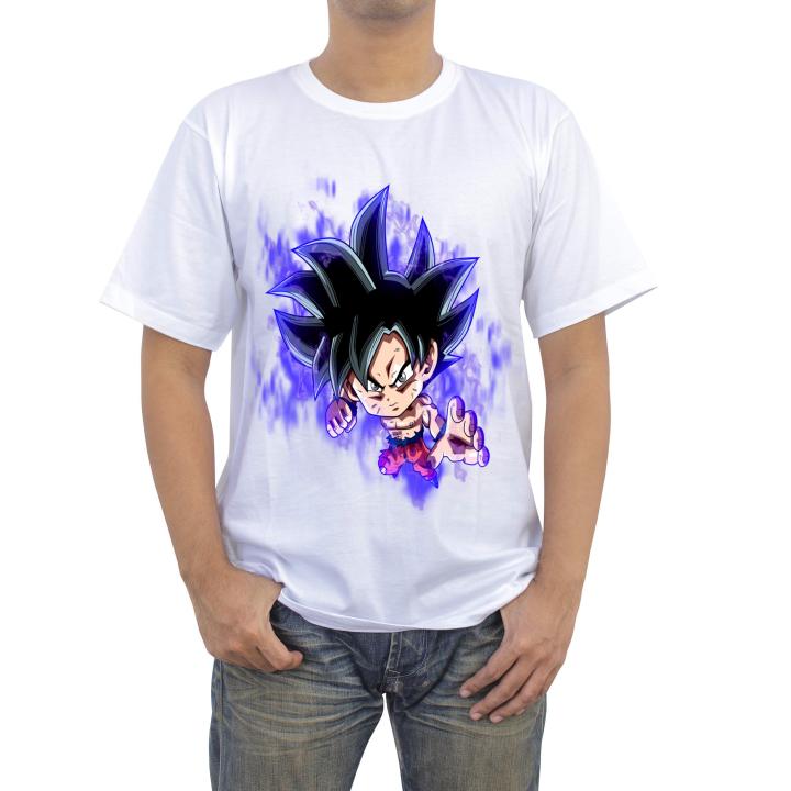 Với áo thun in Goku Chibi, bạn sẽ cảm thấy rất phong cách và nổi bật trong nhóm bạn bè của mình. Năng động, trẻ trung và đầy sức sống, chiếc áo thun này sẽ giúp bạn tỏa sáng với phong cách riêng của mình.