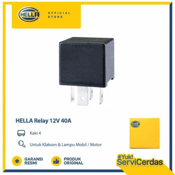 HELLA RELAY 12V 40A Lazada Indonesia