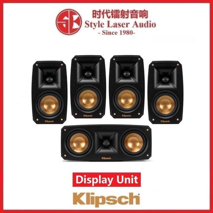 Klipsch Reference Theater Pack 5.0Ch Satellite Speaker Package Lazada