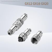 ❀❧㍿ 5 10 20Set Gx12 Gx16 Gx20 2 3 4 5 6 7 8 9 10 12 14 15 Pin Male Female Circular Aviation Socket Plug Wire Panel Connector